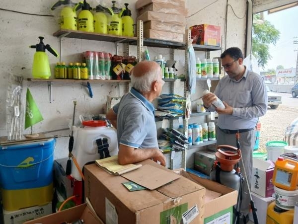 بازدید از فروشگاههای سموم کشاورزی آمل