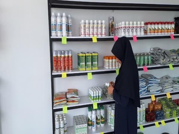 بازدید از فروشگاههای سموم کشاورزی آمل