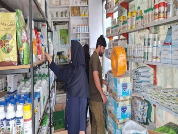 بازدید از فروشگاههای سموم کشاورزی آمل